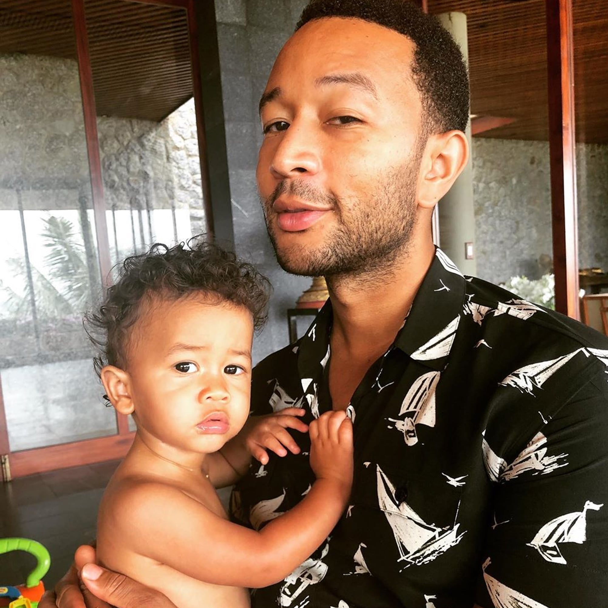 John Legend et Miles Legend