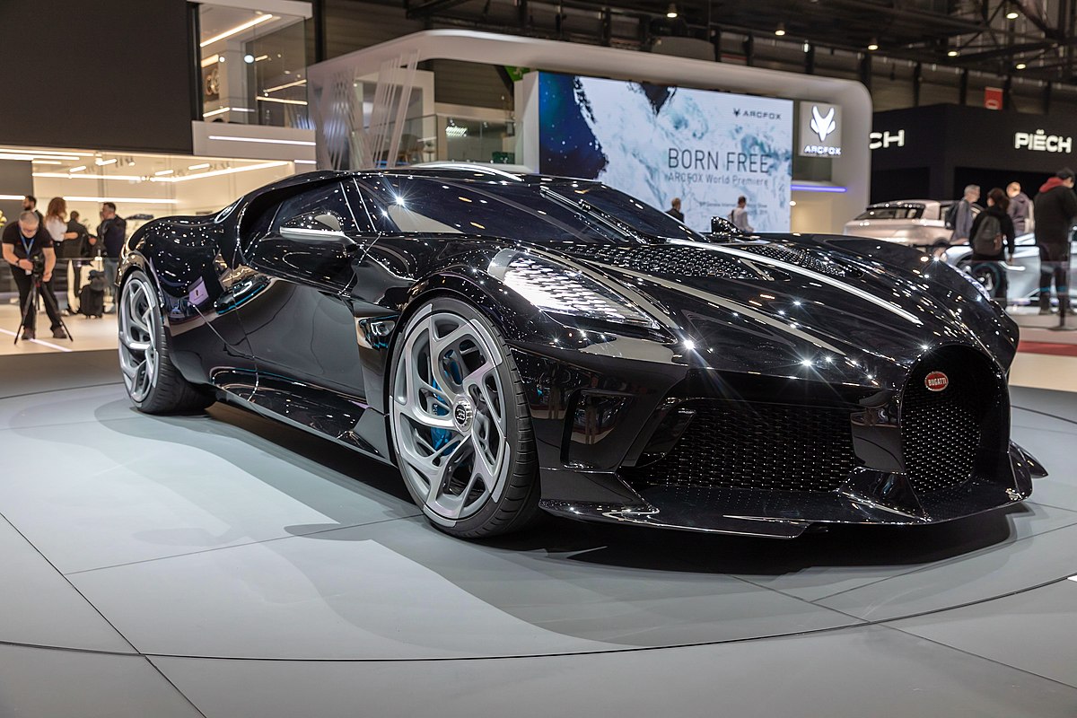 1200px Bugatti La Voiture Noire GIMS 2019 Le Grand voitures les plus chères