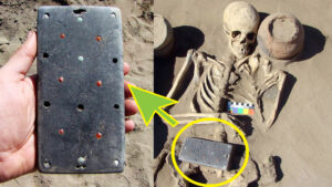 Les archéologues ont-ils vraiment découvert un smartphone dans cette tombe vieille de 2100 ans ?