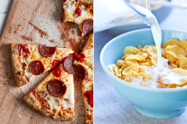 Combien De Calories Dans Une Part De Pizza « Une part de pizza est mieux qu’un bol de céréales au petit déj