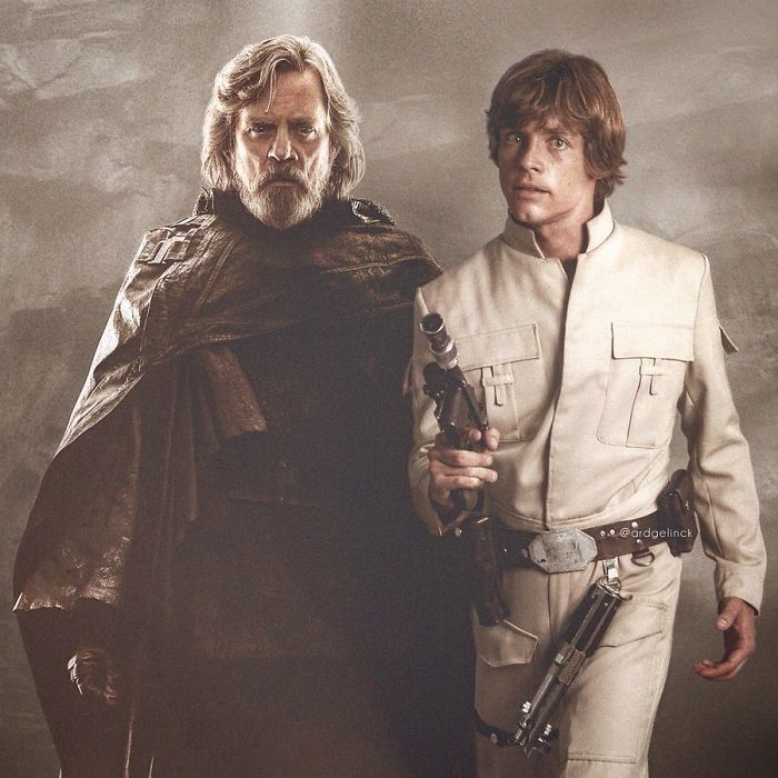 MarkHamill Cet artiste photoshope des célébrités avec leur version plus jeune