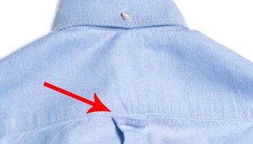 Devinez à quoi sert la petite boucle au dos de votre chemise ?