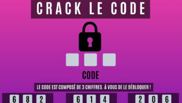 Casse-tête : Crack le code si t’en es capable !