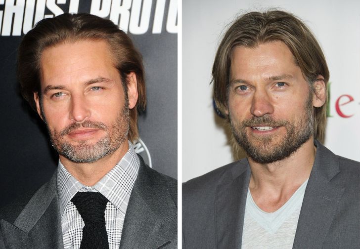 Josh Holloway et Nikolaj Coster Waldau 15 paires de célébrités qui se ressemblent à tel point qu'elles auraient pu être des frères et sœurs