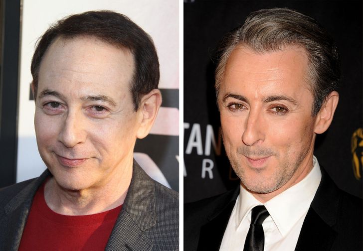 Paul Reubens et Alan Cumming 15 paires de célébrités qui se ressemblent à tel point qu'elles auraient pu être des frères et sœurs