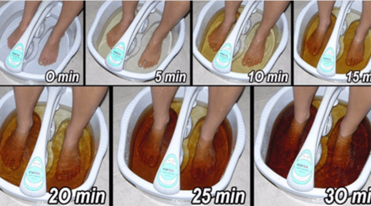Voici comment eliminer toutes les toxines accumulees a travers vos pieds