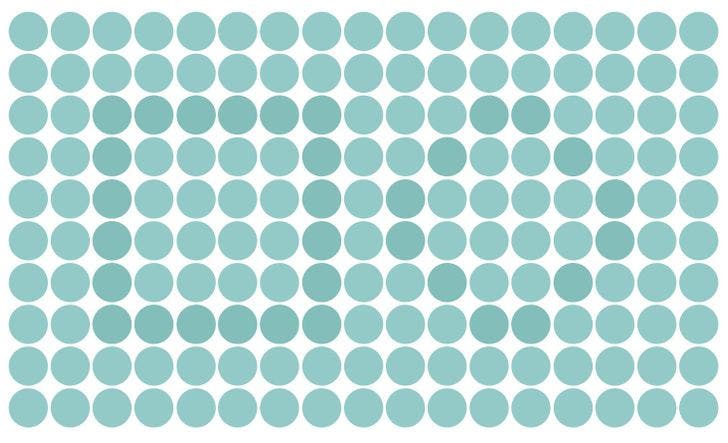 carre cercle Seule 1 personne sur 10 réussit à voir le carré caché parmi les ronds. En êtes-vous capables ?