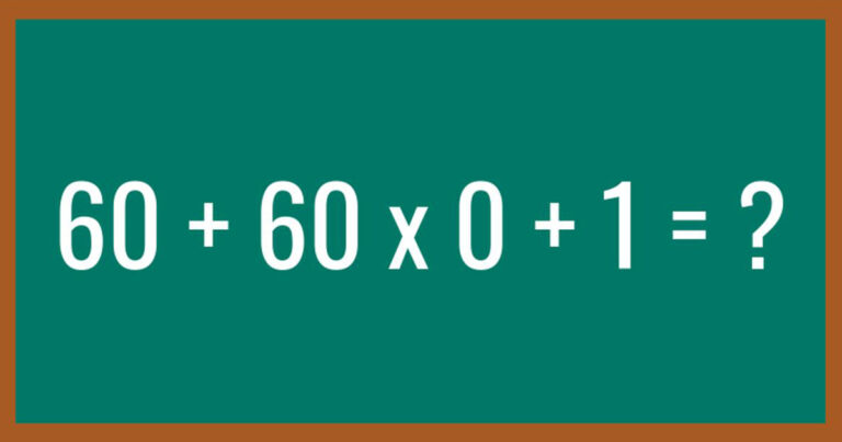 comptez vous parmi les plus intelligents ce probleme mathematique vous donnera la reponse