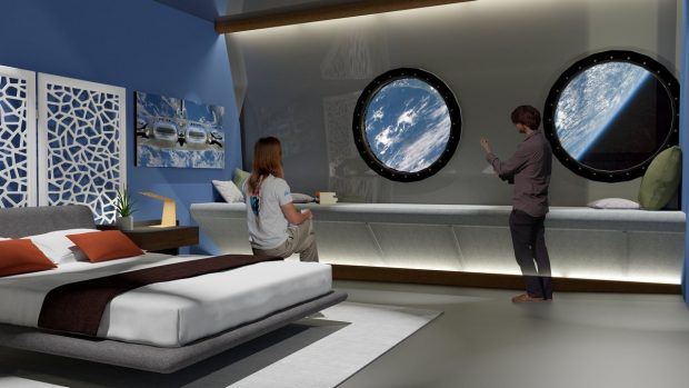 hotelespace2 Le premier hôtel dans l'espace pourrait ouvrir ses portes d'ici 2027