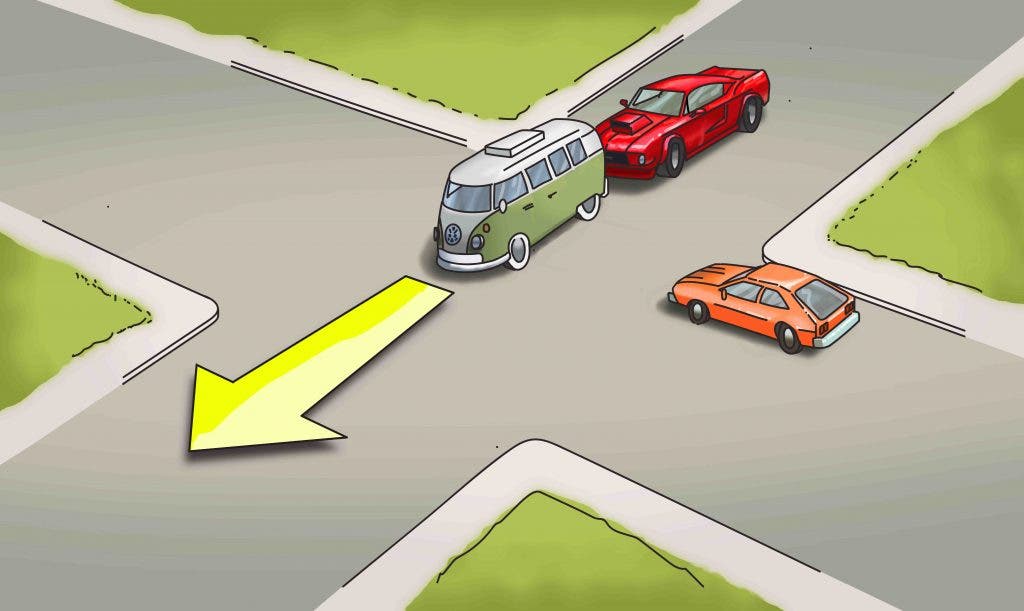testvoiture5 1 personne sur 5 peut résoudre ce problème. Quelle voiture doit passer en premier pour libérer la circulation ?