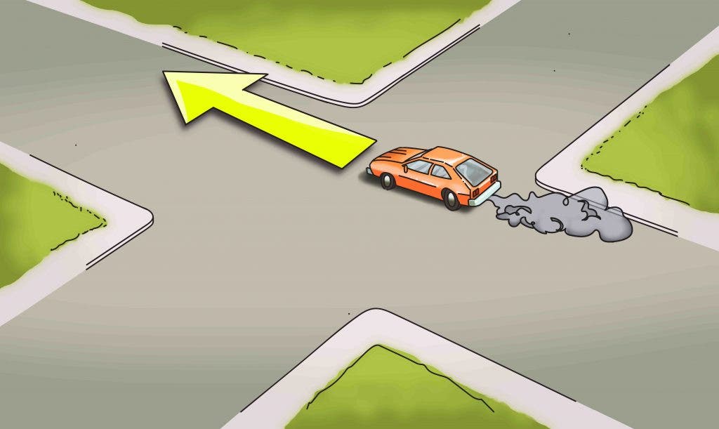 testvoiture6 1 1 personne sur 5 peut résoudre ce problème. Quelle voiture doit passer en premier pour libérer la circulation ?
