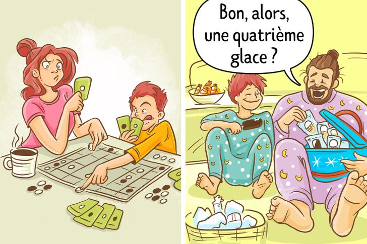 9402be518087710e26845815fb 19 illustrations hilarantes qui montrent à quoi ressemble vraiment le quotidien des parents !