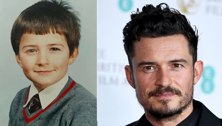 Orlando Bloom 20 rares photos de stars durant leur enfance montrant des vedettes à peine reconnaissables