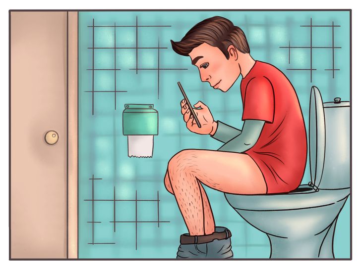 6 raisons pour lesquelles vous ne devriez pas lire pendant que vous etes aux toilettes4 6 raisons pour lesquelles vous ne devriez pas lire pendant que vous êtes aux toilettes