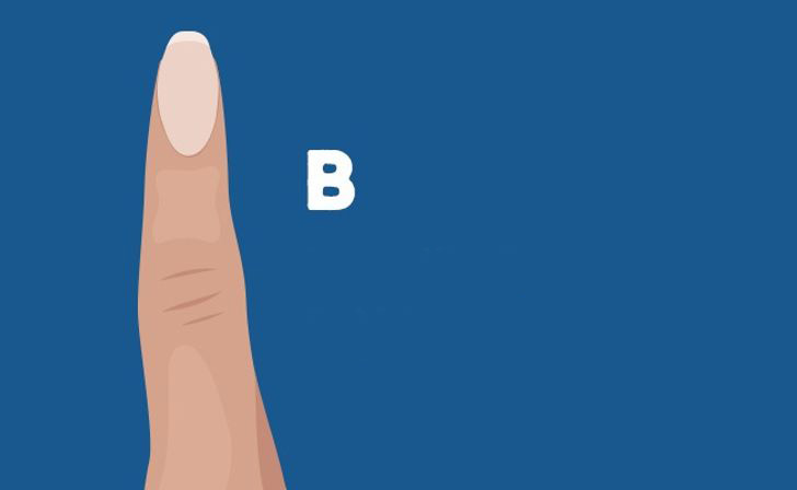Voici ce que la forme de votre doigt revele sur votre personnalite3 Voici ce que la forme de votre doigt révèle sur votre personnalité