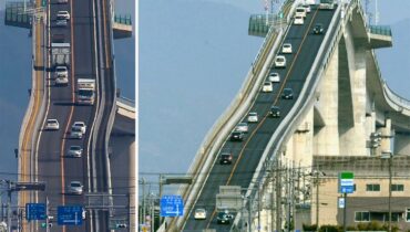 Non, ce n’est pas ce que vous croyez ! C’est un pont au Japon…