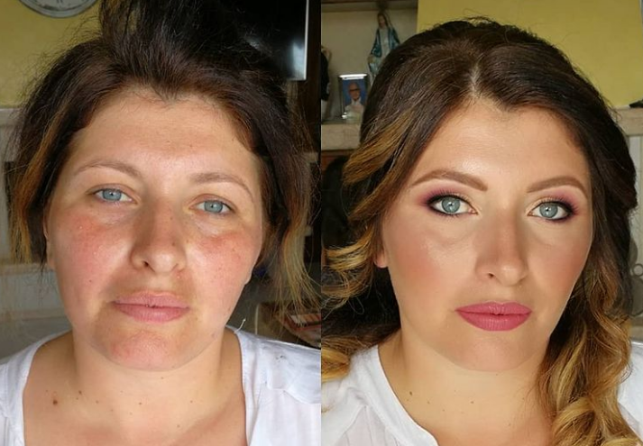 maquillage20 Ces femmes montrent comment le maquillage métamorphose leur visage