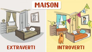 12 illustrations montrant le monde tel que le voient les personnes extraverties et introverties