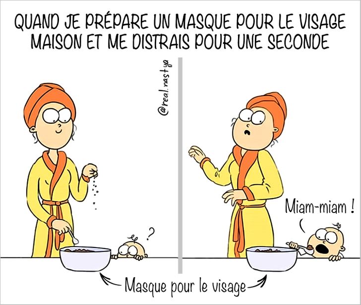 20 bandes dessinees marrantes qui montrent les difficultes 9 20 bandes dessinées marrantes qui montrent les difficultés que toutes les mamans doivent surmonter