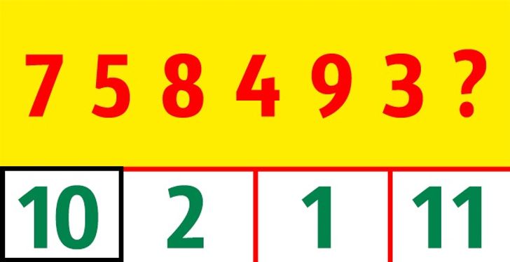 Seul un genie peut resoudre ces 7 enigmes en 30 secondes 13 Seul un génie peut résoudre ces 7 énigmes en 30 secondes