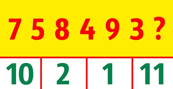Seul un genie peut resoudre ces 7 enigmes en 30 secondes 6 Seul un génie peut résoudre ces 7 énigmes en 30 secondes