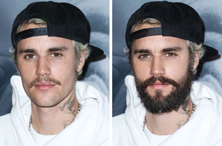 Voici ce a quoi ressembleraient ces 12 celebrites si elles decidaient de se laisser pousser la barbe5