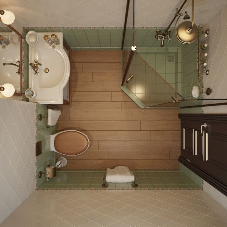 11 idees brillantes pour les salles de bains etroites 4 11 idées brillantes pour les salles de bains étroites