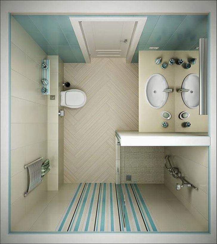 11 idees brillantes pour les salles de bains etroites1 11 idées brillantes pour les salles de bains étroites
