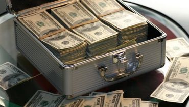 Billets de banque porte chance