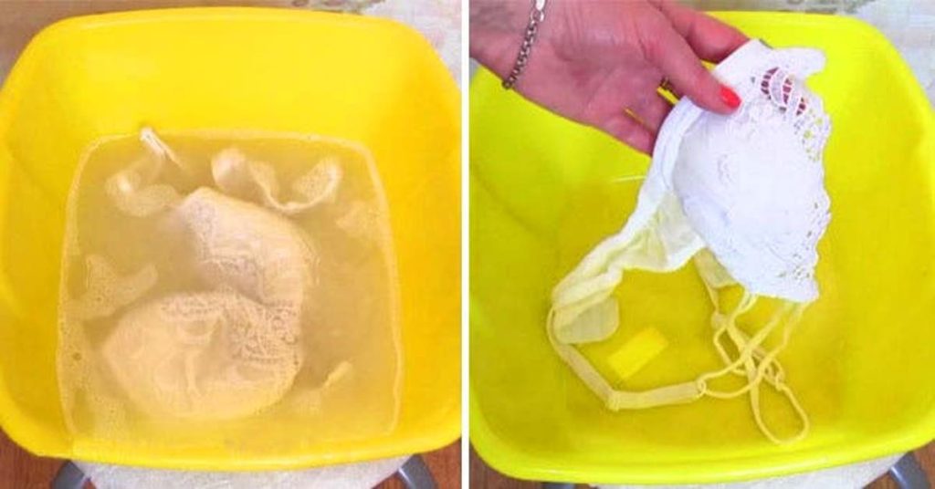 Il existe une astuce géniale pour que vos soutiens-gorge grisonnants redeviennent blancs Gardez vos soutiens-gorge blancs