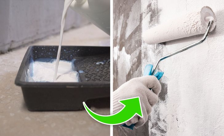 Vous pouvez faire de la peinture avec du lait
