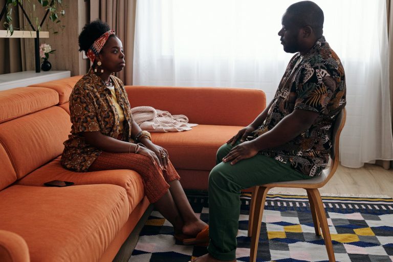 un couple heureux