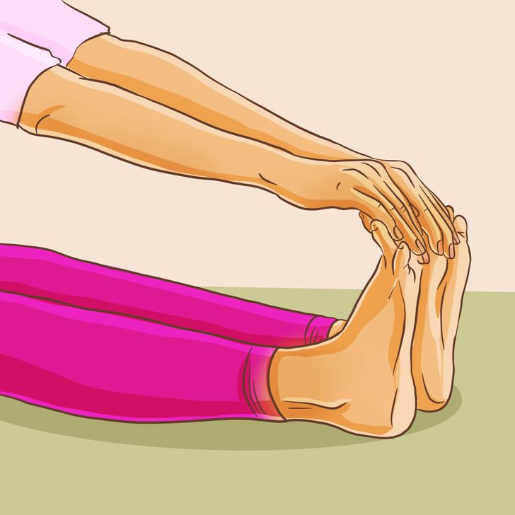 Flexions des orteils
