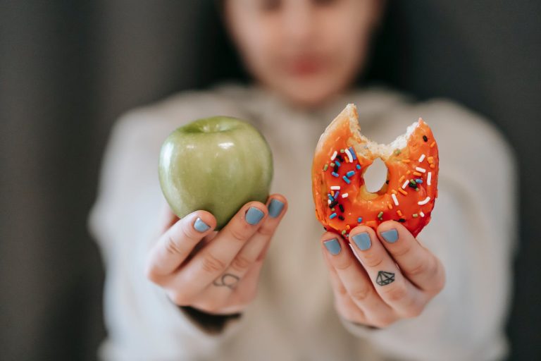 pomme ou donut