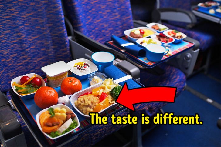 La nourriture servie dans les avions est insipide, et personne n'est à blâmer pour cela