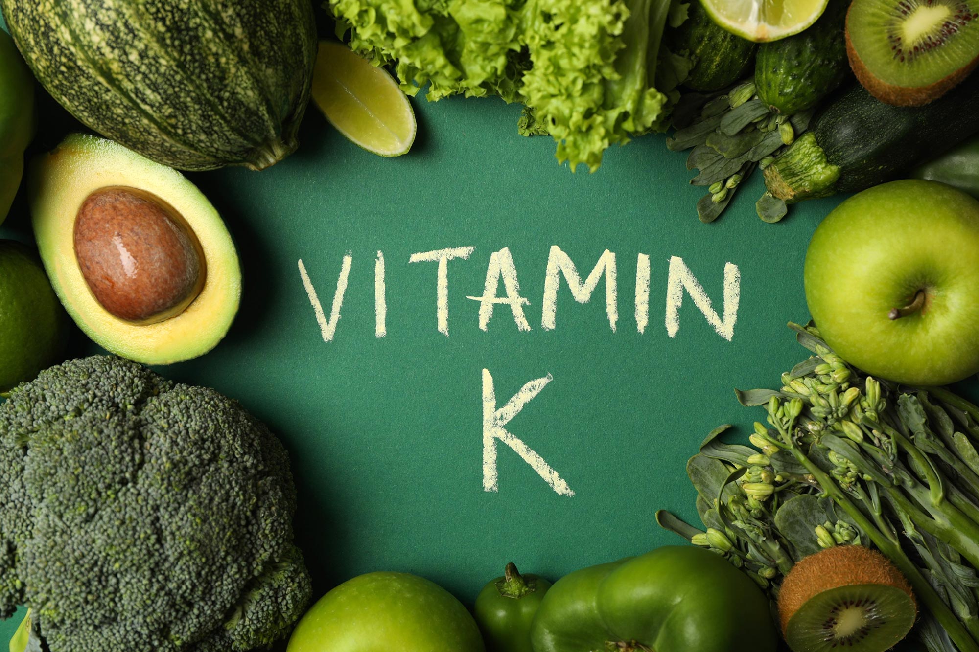 L'apport journalier recommandé en vitamine K