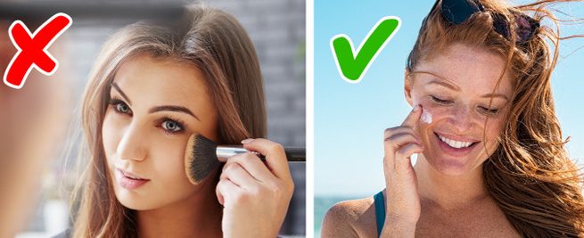 Vous remplacez votre écran solaire par du maquillage
