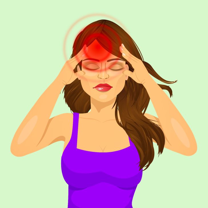 L'autocritique et les peurs peuvent provoquer des maux de tête et des migraines