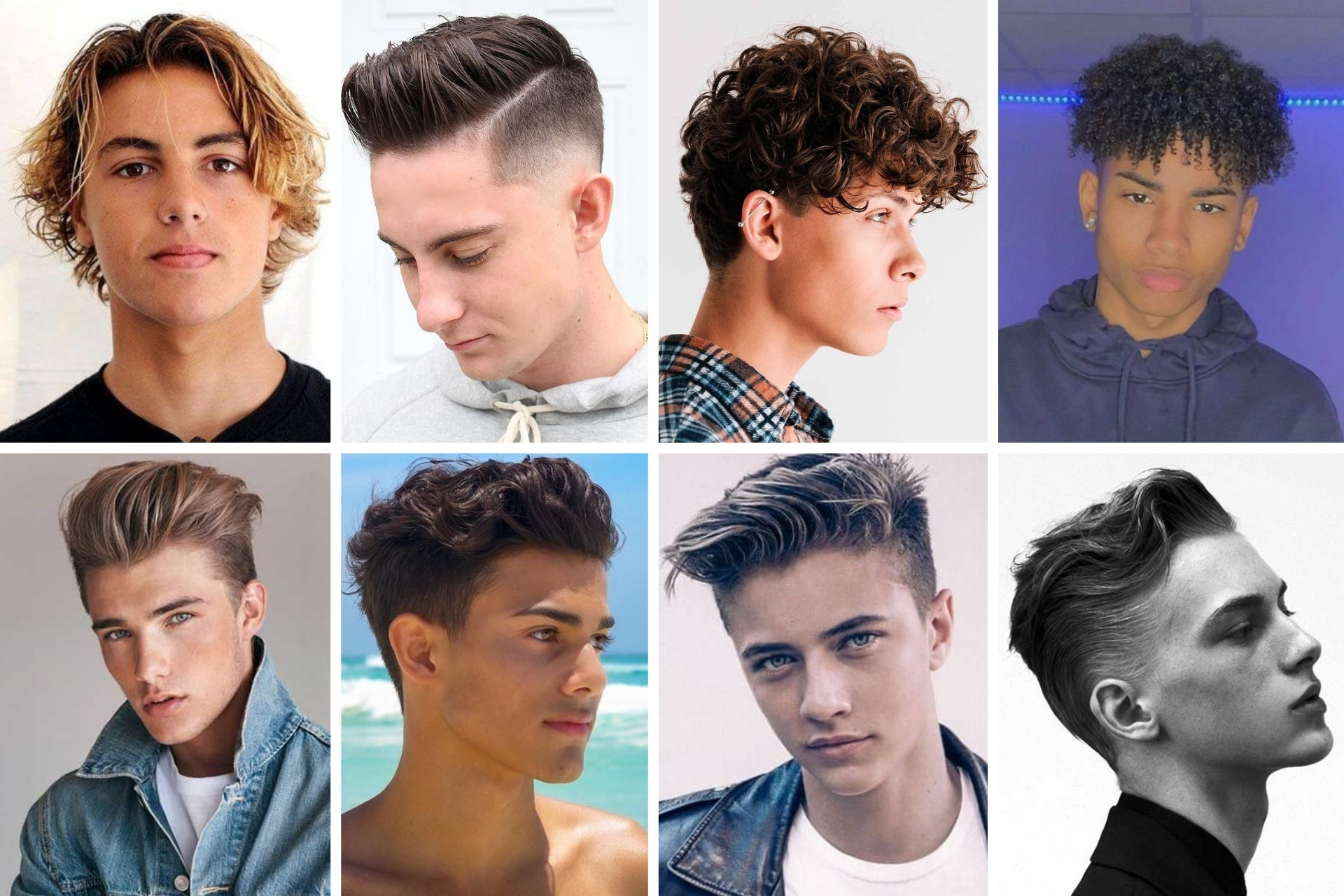 Les coiffures pour adolescents