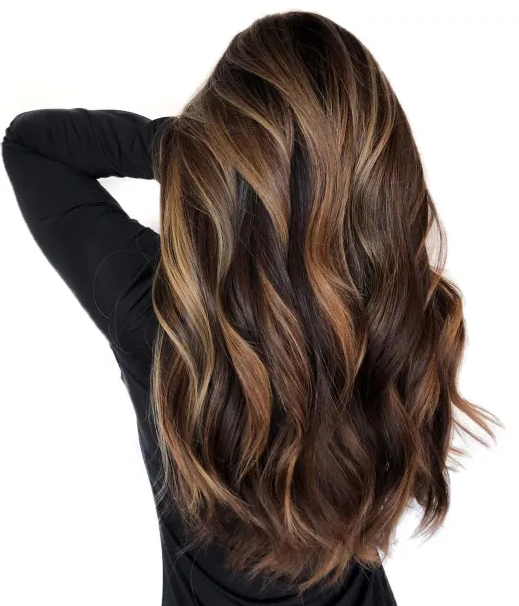 Coloration brune auburn.