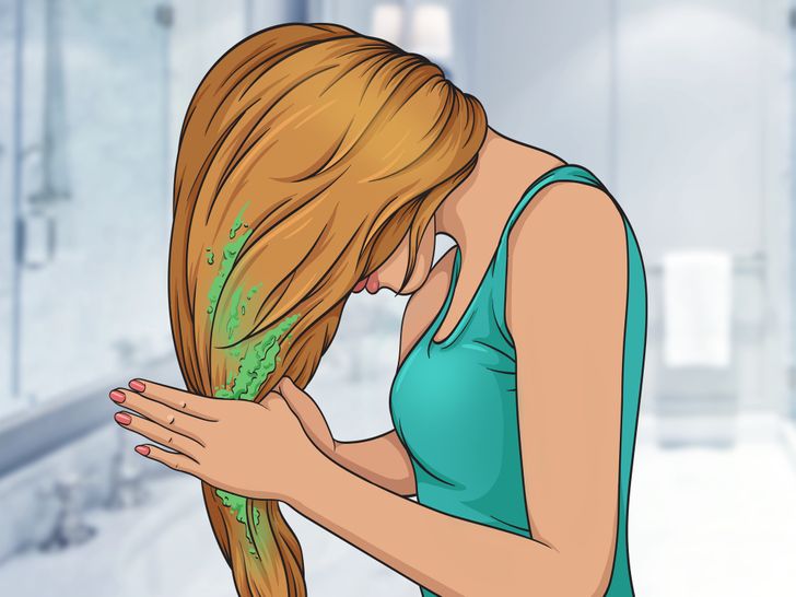 Aloe vera pour des cheveux en bonne santé
