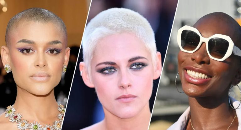 femmes décident de se raser le crane