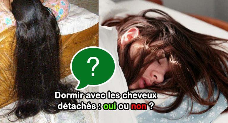 Dormir cheveux detaches 2022