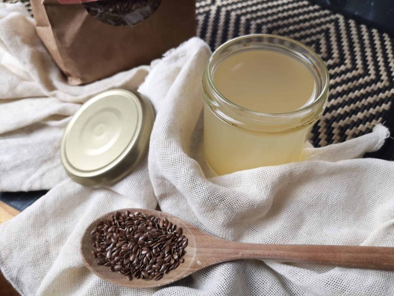 Gel coiffant DIY aux graines de lin
