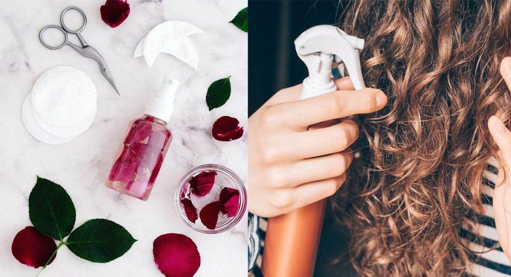 5 bonnes raisons d&rsquo;utiliser l&rsquo;eau de rose pour soigner les cheveux