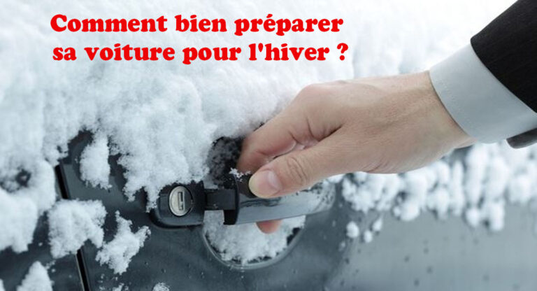 entretenir et préparer sa voiture pour l'hiver