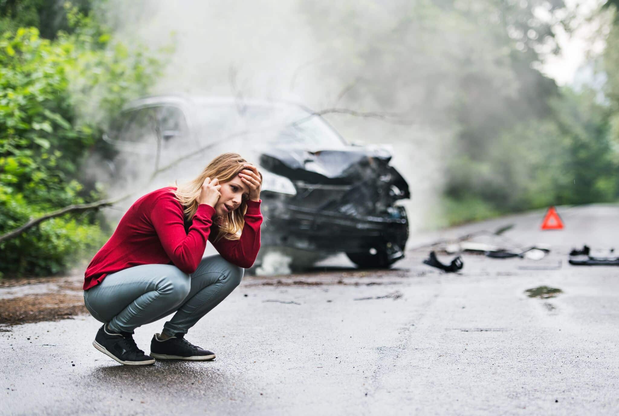 stress post-traumatique après un accident de la route