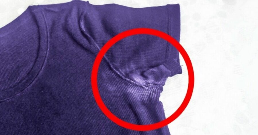 Comment enlever les taches de sueur des vêtements