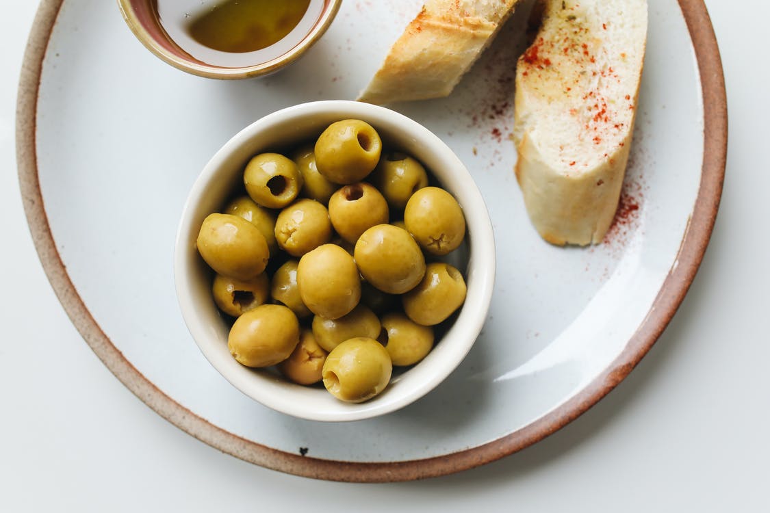 Les olives sont pauvres en calories