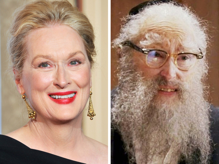 Meryl Streep dans le rôle du Rabbin